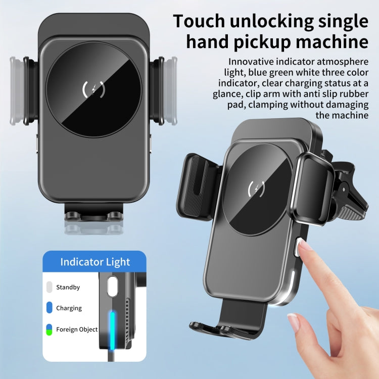 M7 Intelligent Sensing Fast Wireless Charging Car Holder, M7