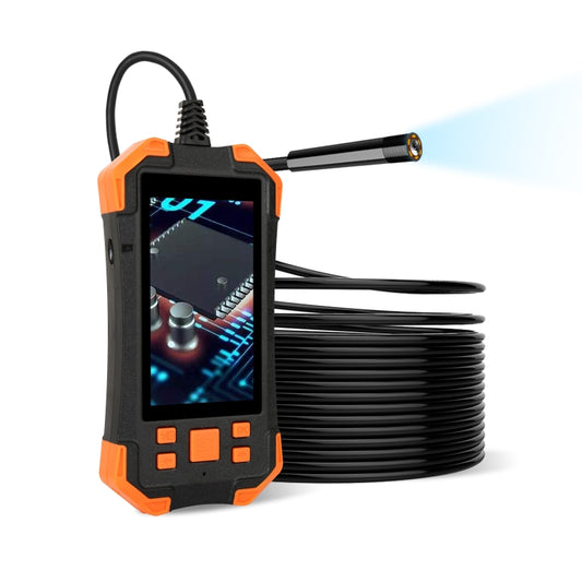 T20 4.3 inch IPS Screen 8mm Single Camera IP67 Waterproof Hard Cable Digital Endoscope, 1m, 2m, 3.5m, 5m, 10m