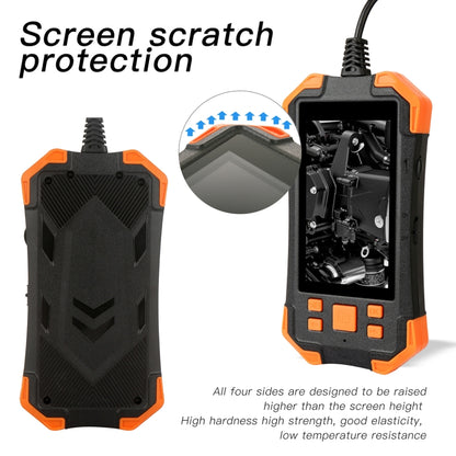 T20 4.3 inch IPS Screen 8mm Single Camera IP67 Waterproof Hard Cable Digital Endoscope, 1m, 2m, 3.5m, 5m, 10m