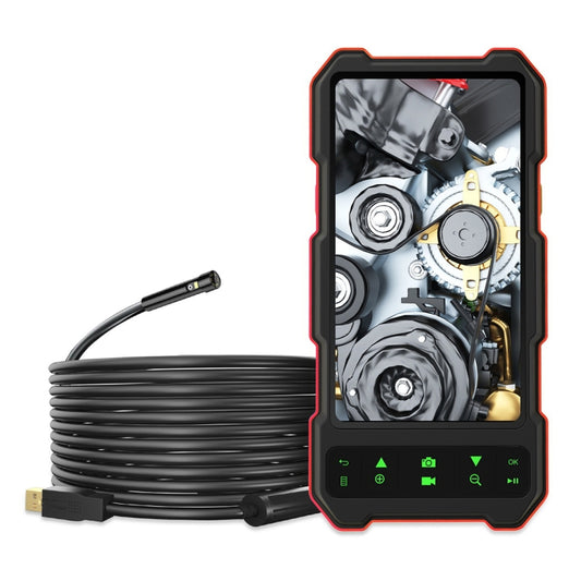 T21 4.5 inch IPS Color Screen 7.9mm Dual Camera Split Hard Cable Industrial Endoscope, 1m, 2m, 3.5m, 5m, 10m