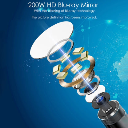 T21 4.5 inch IPS Color Screen 5.5mm Dual Camera Split Hard Cable Industrial Endoscope, 1m, 2m, 3.5m, 5m