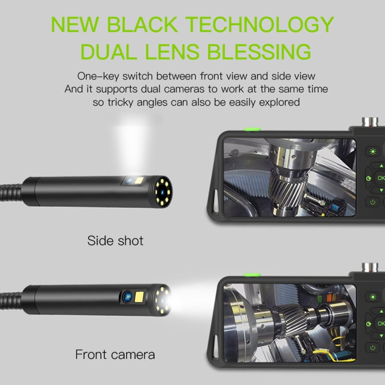 T22 4.5 inch IPS Color Screen 5.5mm Single Camera Hard Cable Industrial Endoscope, 1m, 2m, 3.5m, 5m, 10m