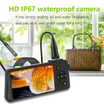 T22 4.5 inch IPS Color Screen 3.9mm Single Camera Hard Cable Industrial Endoscope, 1m, 2m, 3.5m, 5m