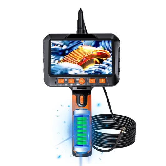T27 5 inch IPS Color Screen 7.9mm Dual Camera Handheld Hard Cable HD Industrial Endoscope, 1m, 2m, 3.5m, 5m, 10m