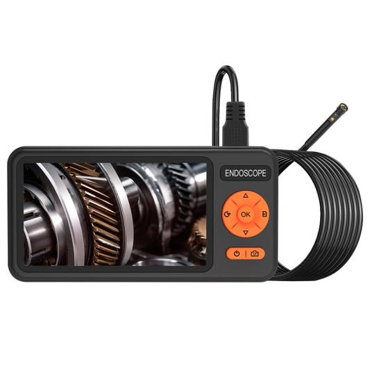 T29 5 inch IPS Screen 3.9mm Single Lens IP67 Waterproof Industrial Endoscope With Bracket, 1m, 2m, 3.5m, 5m