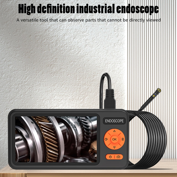T29 5 inch IPS Screen 7.9mm Dual Lens IP67 Waterproof Industrial Endoscope With Bracket, 1m, 2m, 3.5m, 5m, 10m