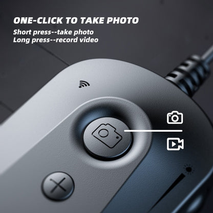 Y15 8mm Single Camera WiFi Connected Hard Cable HD Industrial Endoscope, 1m, 2m, 3.5m, 5m, 10m
