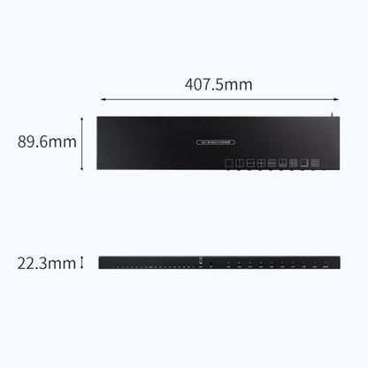 Measy MV43161 16-screen 4K HDMI 1080P Simultaneous Display Splitter, MV43161