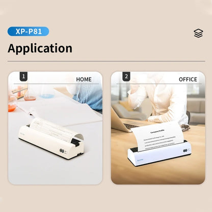 Xprinter P81 USB Interface + Portable Bluetooth Thermal Printer