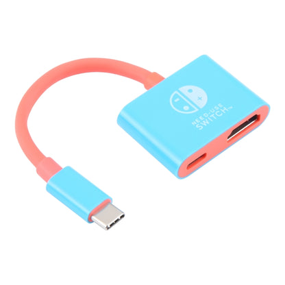 2 in 1 USB-C / Type-C to HDMI + USB-C / Type-C Video Converter for Switch / Steam, For Switch / Steam Type-C