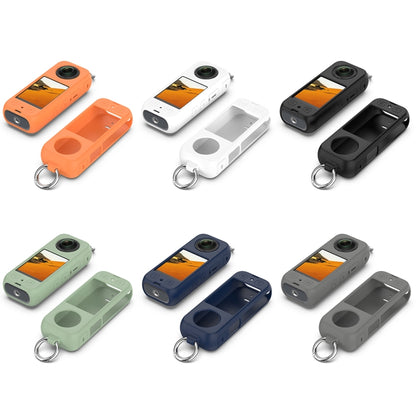 Portable Silicone Protective Case, For Insta360 X3