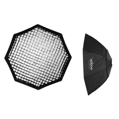 Godox Octagon Honeycomb Grid Softbox with Bowens Mount, 95cm, 120cm, 140cm