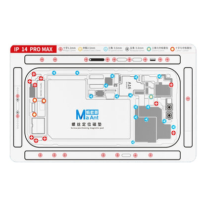 MaAnt Double-sided Screw Positioning Flexible Soft Magnetic Pad, For iPhone 15 Pro Max, For iPhone 15 Pro, For iPhone 15 Plus, For iPhone 15, For iPhone 14 Plus, For iPhone 14, For iPhone 14 Pro, For iPhone 14 Pro Max, For iPhone 13 Pro Max