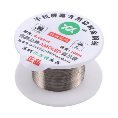 LCD Screen Separation Diamond Wire, 0.025mm x 100m OLED, 0.05mm x 100m AMOLED