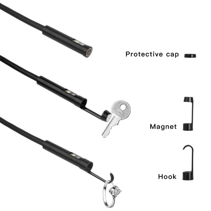 F280 8mm 1080P IP68 Waterproof Dual Camera WiFi Digital Endoscope, 2m Hard Cable, 5m Hard Cable, 10m Hard Cable