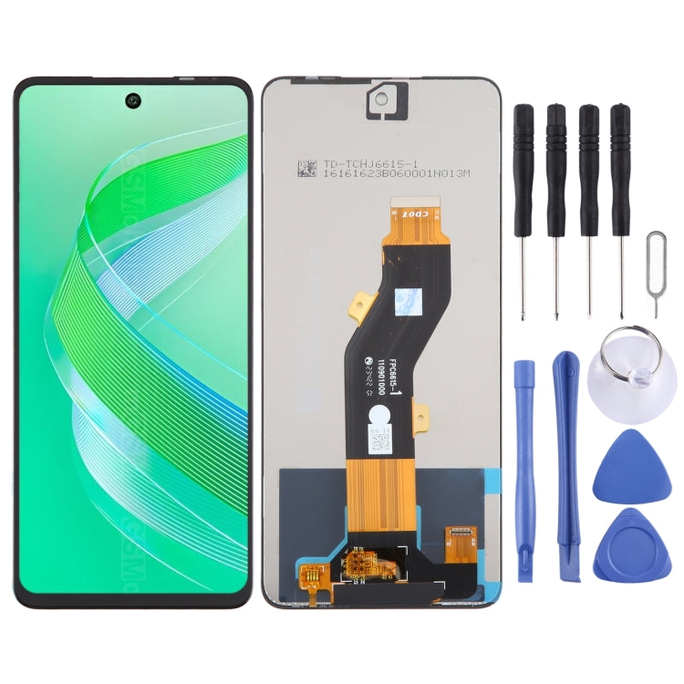 OEM LCD Screen with Digitizer Full Assembly, For Tecno Pop 9 4G, For Tecno Spark GO 2025, For Tecno Spark 30C, For Tecno Spark 20 Pro 5G KJ8, For Tecno Spark 20P, For Tecno Pova 6 Neo, For Tecno Spark 20 Pro 4G KJ6, For Tecno Spark 20C BG7n
