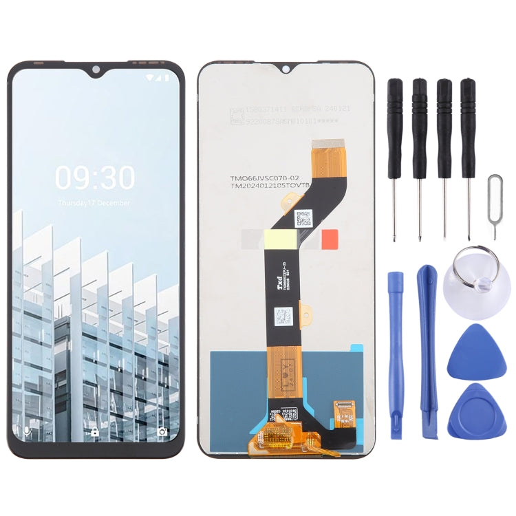 OEM LCD Screen with Digitizer Full Assembly, For Tecno Pop 9 4G, For Tecno Spark GO 2025, For Tecno Spark 30C, For Tecno Spark 20 Pro 5G KJ8, For Tecno Spark 20P, For Tecno Pova 6 Neo, For Tecno Spark 20 Pro 4G KJ6, For Tecno Spark 20C BG7n