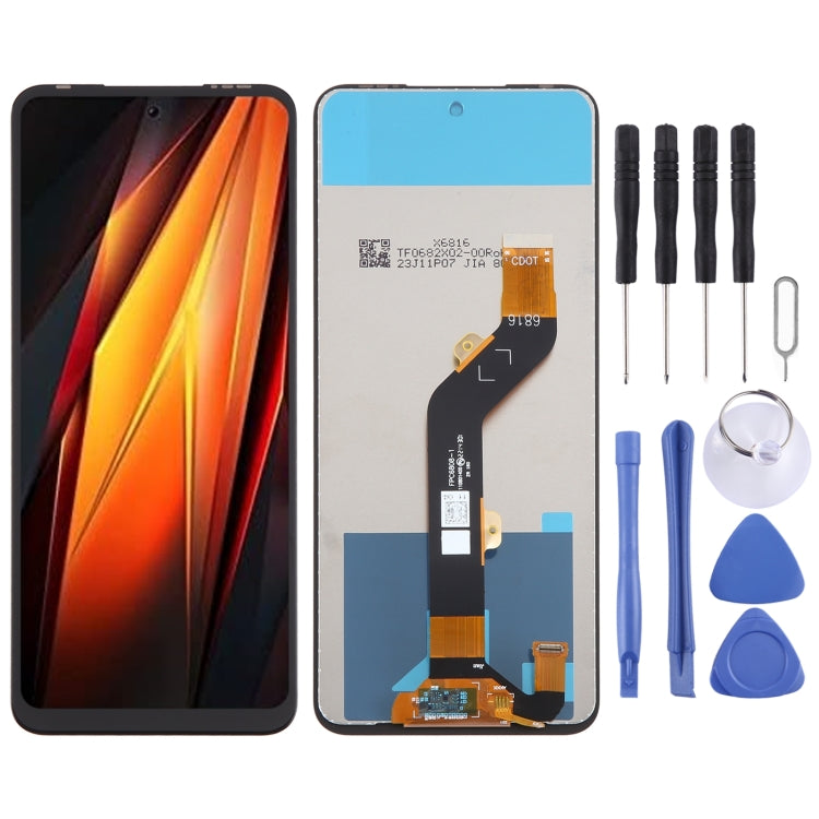OEM LCD Screen with Digitizer Full Assembly, For Tecno Pop 9 4G, For Tecno Spark GO 2025, For Tecno Spark 30C, For Tecno Spark 20 Pro 5G KJ8, For Tecno Spark 20P, For Tecno Pova 6 Neo, For Tecno Spark 20 Pro 4G KJ6, For Tecno Spark 20C BG7n