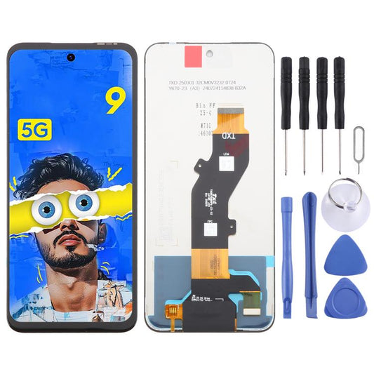 OEM LCD Screen with Digitizer Full Assembly, For Tecno Pop 9 4G, For Tecno Spark GO 2025, For Tecno Spark 30C, For Tecno Spark 20 Pro 5G KJ8, For Tecno Spark 20P, For Tecno Pova 6 Neo, For Tecno Spark 20 Pro 4G KJ6, For Tecno Spark 20C BG7n