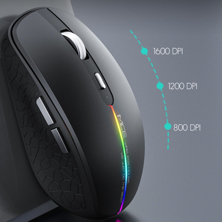 iMICE G904 Dual Mode 6-Key Silent Wireless Gaming Mouse