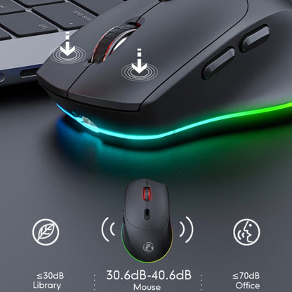 iMICE G905 Bluetooth Dual Mode 6-Key Silent Wireless Gaming Mouse, G905