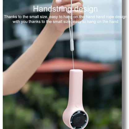 N606 Pro HD Digital Display Mini Handheld Fan