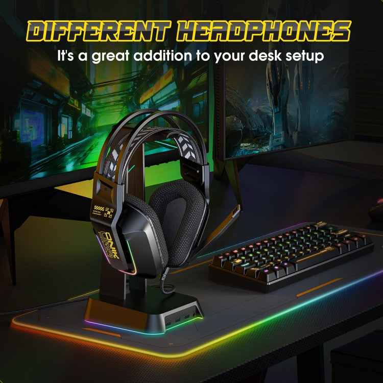 ONIKUMA X13 RGB Colorful Lighting Wired Gaming Headset with Microphone, X13