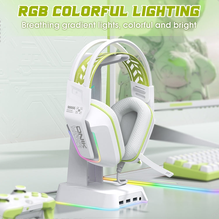ONIKUMA X13 RGB Colorful Lighting Wired Gaming Headset with Microphone, X13