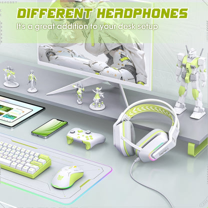 ONIKUMA X13 RGB Colorful Lighting Wired Gaming Headset with Microphone, X13