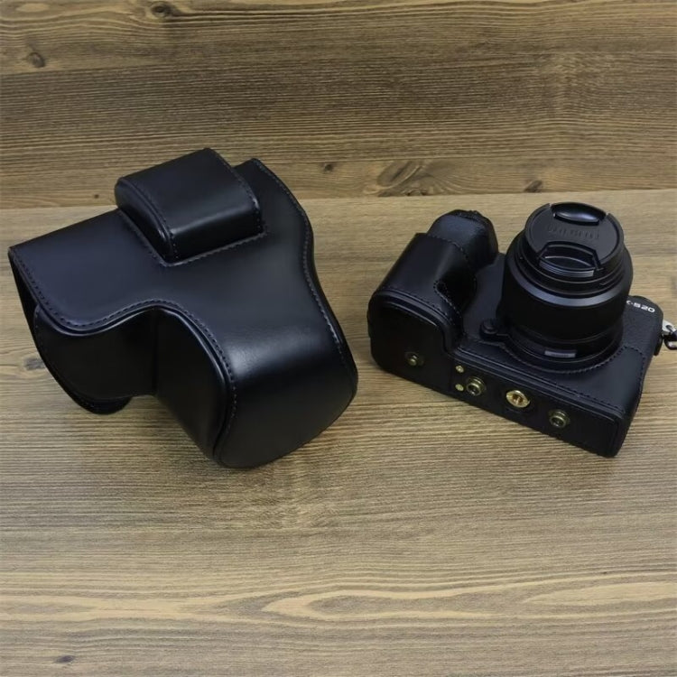 Full Body Leather Camera Case Bag with Strap, For FUJIFILM X-S20