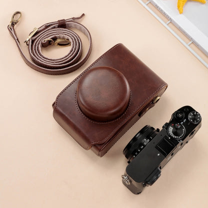 Full Body Leather Camera Case Bag with Strap, For FUJIFILM X100VI