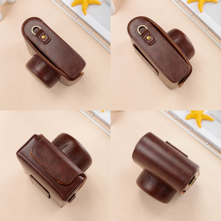 Full Body Leather Camera Case Bag with Strap, For FUJIFILM X100VI