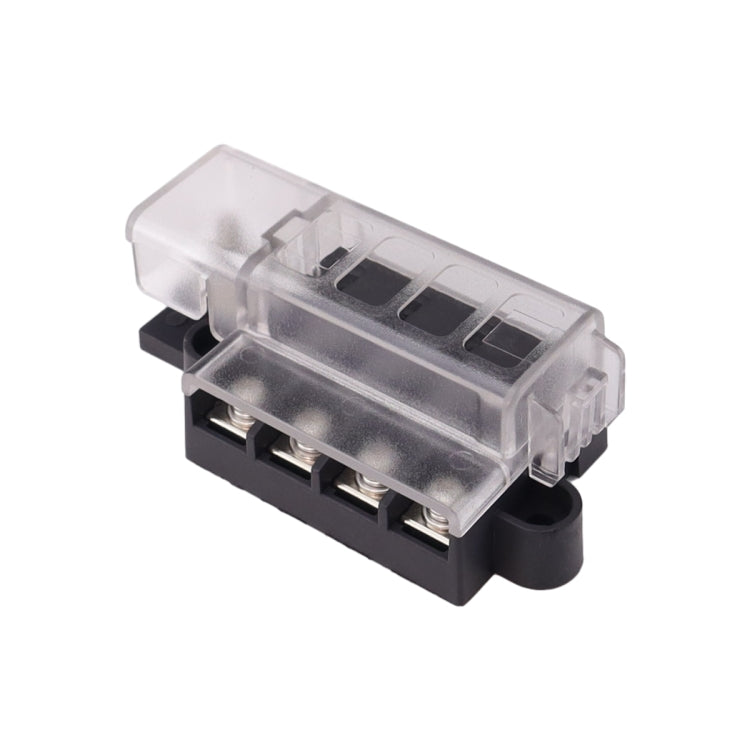 4 Way Fuse Block with 16pcs Terminals, 4 Way with 16pcs Terminals