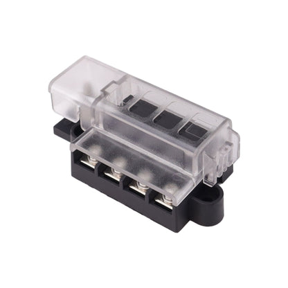4 Way Fuse Block with 16pcs Terminals, 4 Way with 16pcs Terminals