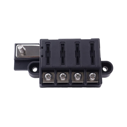 4 Way Fuse Block with 16pcs Terminals, 4 Way with 16pcs Terminals