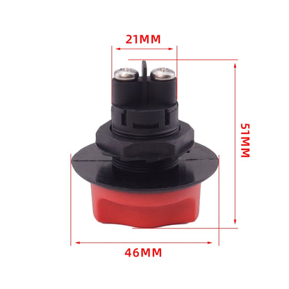 Yacht RV 12V 50A Battery DC Switch with 4pcs Terminals, CP-4483