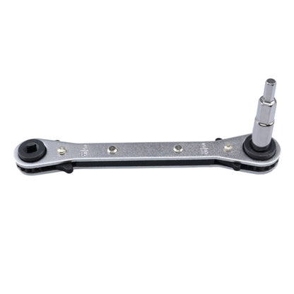 34pcs / Set T6 Air Conditioning Valve Core Remover Installer Tool with Dual Size SAE 1/4 and 5/16 Ports, 34pcs / Set