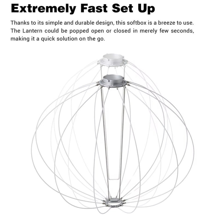 Godox Folding Lantern Softbox Bowens Mount Softbox, CS-50D, CS-65D, CS-85D