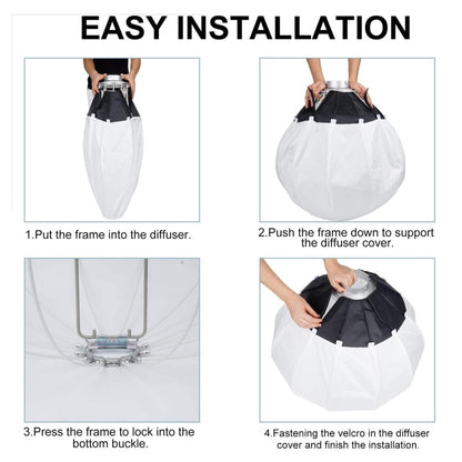 Godox Folding Lantern Softbox Bowens Mount Softbox, CS-50D, CS-65D, CS-85D