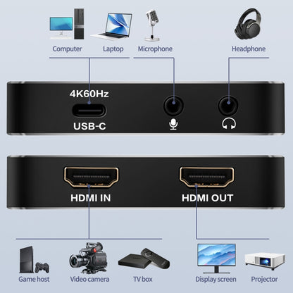 NK-A20 USB3.2 4K HDMI HD Video Capture Card, NK-A20