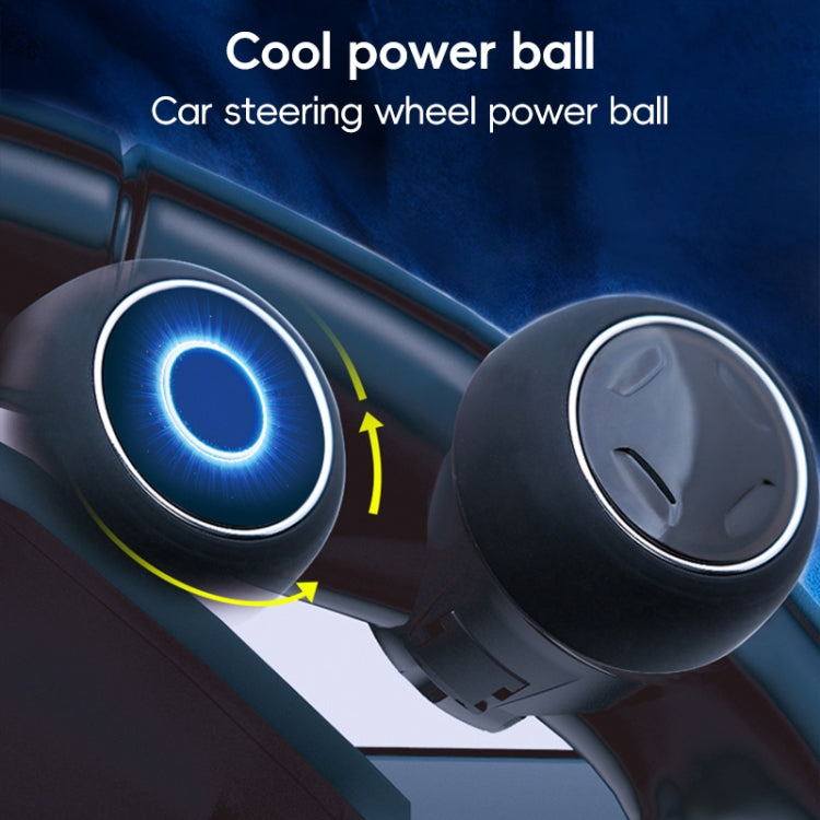 3R-2255 Car Steering Wheel Booster Ball Car Steering Wheel Turning Aid with Light, 3R-2255