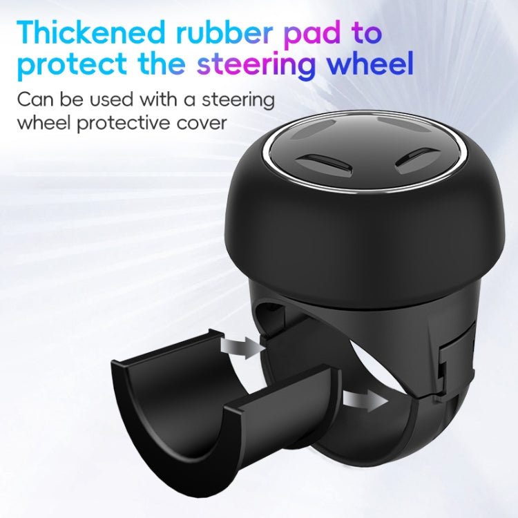 3R-2255 Car Steering Wheel Booster Ball Car Steering Wheel Turning Aid with Light, 3R-2255