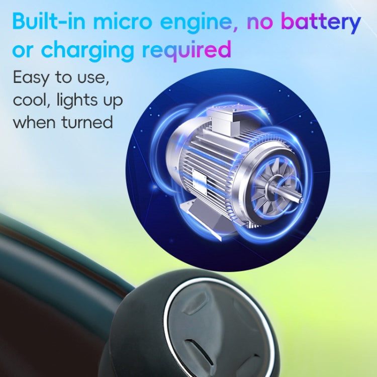 3R-2255 Car Steering Wheel Booster Ball Car Steering Wheel Turning Aid with Light, 3R-2255