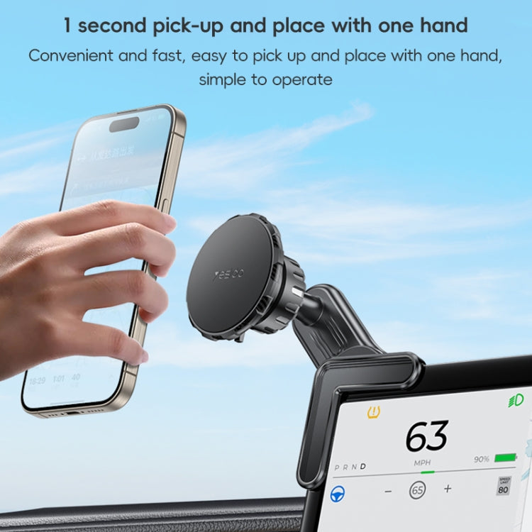 Yesido C212 Car Floating Screen Clip-on Magnetic Phone Holder, C212