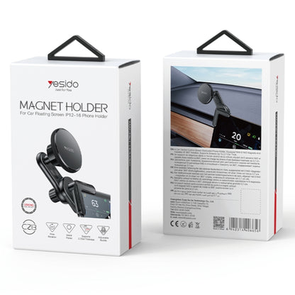 Yesido C213 Car Floating Screen Clip-on MagSafe Magnetic Phone Holder, C213