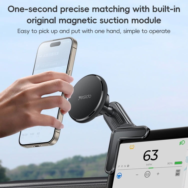 Yesido C213 Car Floating Screen Clip-on MagSafe Magnetic Phone Holder, C213
