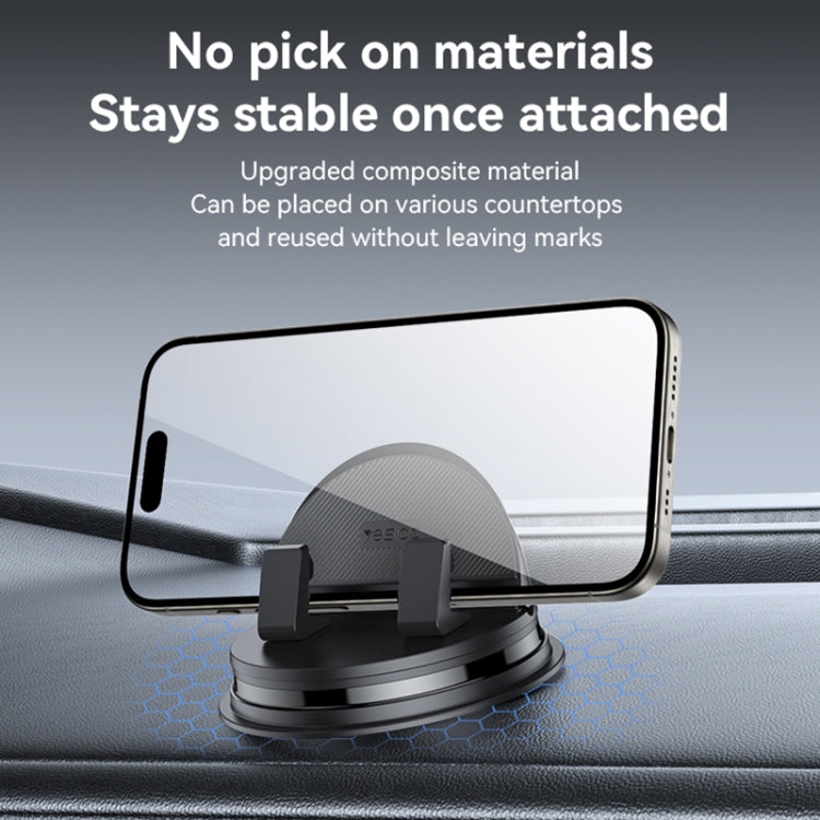 Yesido C268 Car Dashboard 360 Degree Rotating Base Phone Holder, C268