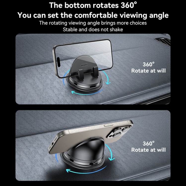 Yesido C268 Car Dashboard 360 Degree Rotating Base Phone Holder, C268