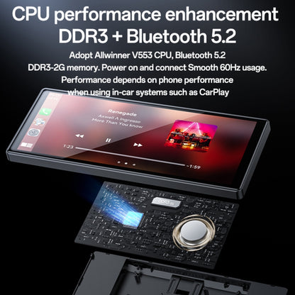 Yesido KM19 10.26 inch Center Console CarPlay Portable Car Video Navigation with Driving Recorder, KM19