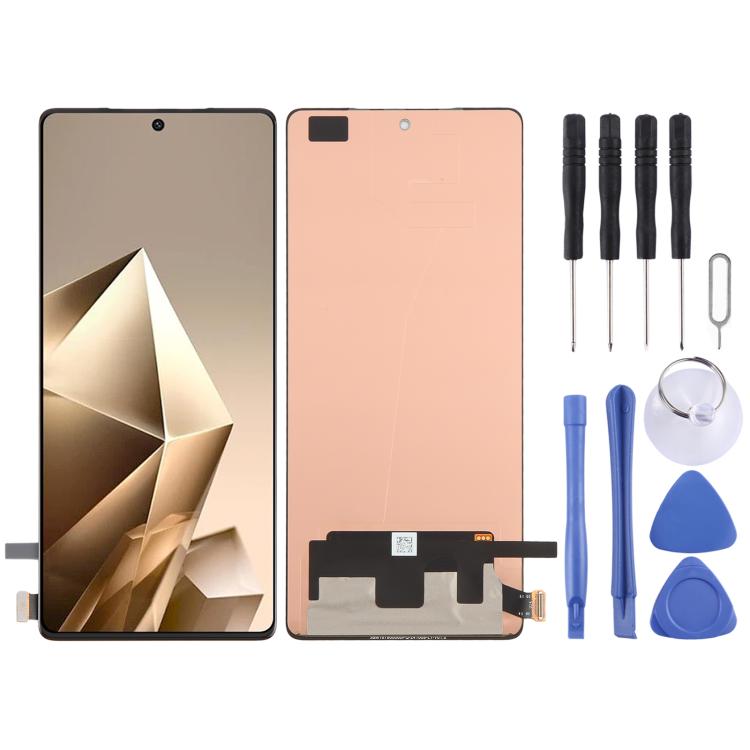 Original AMOLED LCD Screen with Digitizer Full Assembly, For Infinix GT 30 5G X6876, For Infinix Hot 60 Pro+ 4G X6886, For Infinix Hot 60 Pro 4G X6885, For Infinix GT 30 Pro 5G X6873, For Infinix Note 50 Pro+ X6856, For Infinix Note 50 Pro 4G X6855
